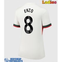 Chelsea Enzo Fernandez #8 Replica Away Shirt Ladies 2025-26 Short Sleeve